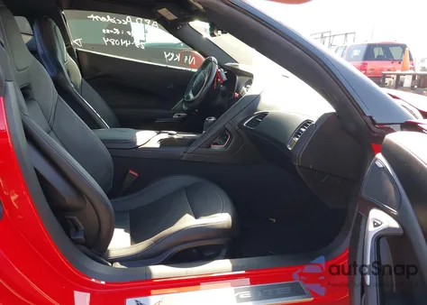 2016 Chevrolet Corvette Stingray Z51 из США, поврежденный, VIN 1G1YH2D70G5115623